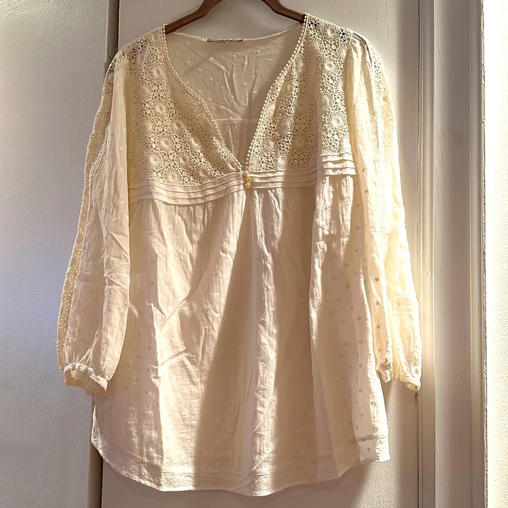 Gerard Darel French designer blouse. Sz 44 (L)